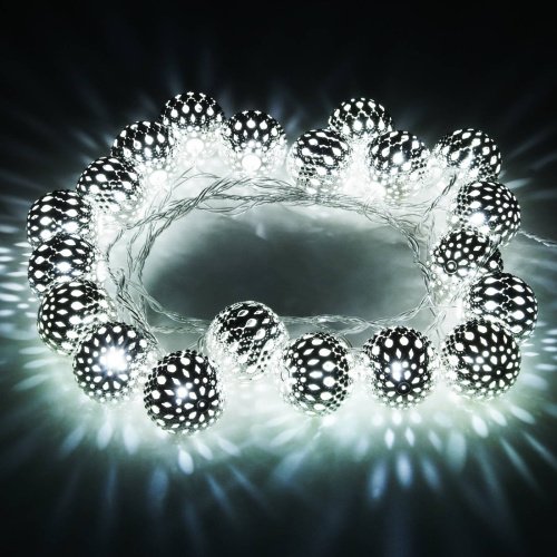 Гирлянда Eurosvet 400-003 400-003 хром/белый с эффектом мерцания 2,8м IP20