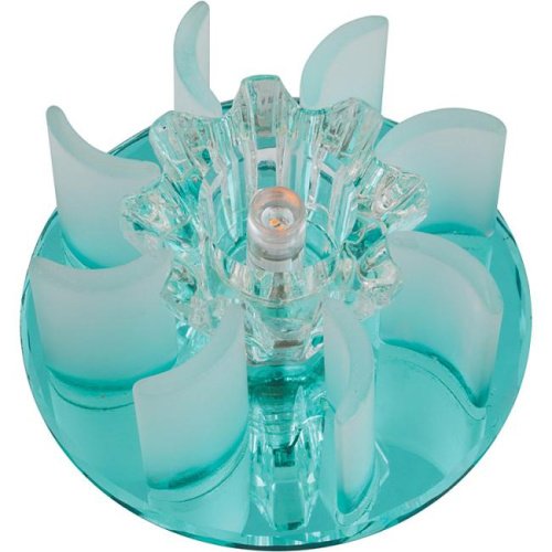 DLS-F114 G4 BLUE/CLEAR Встраиваемый светильник Fametto Fiore DLS-F114 G4 BLUE/CLEAR