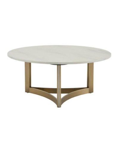 Журнальный стол Stool Group Кассия ECT-292-BRCGS-white 333-2
