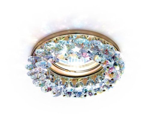 K206 MULTI/G Встраиваемый светильник Ambrella Crystal K206 MULTI/G