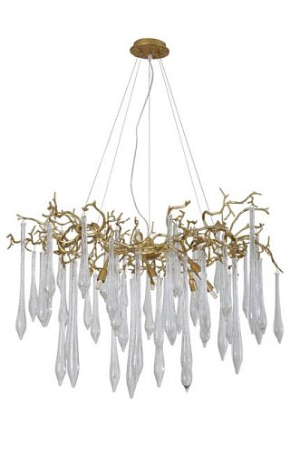 REINA SP8 D1000 GOLD PEARL Подвесная люстра Crystal Lux Reina REINA SP8 D1000 GOLD PEARL