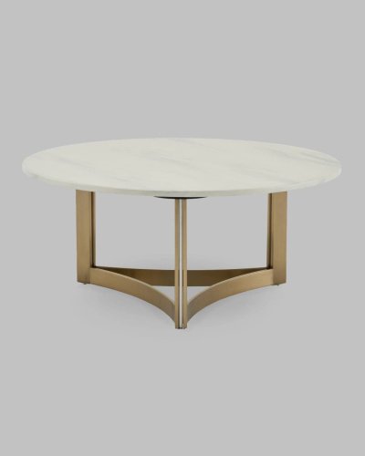 Журнальный стол Stool Group Кассия ECT-292-BRCGS-white 333-2
