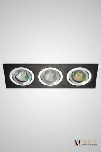 Встраиваемый светильник AM Group Am12 AM128 BK-CH