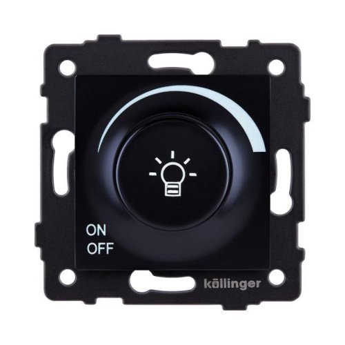 REA-027BK Светорегулятор универсальный 500W, черный Kollinger REA-027BK для Aspekt, Eleganz, Reflex