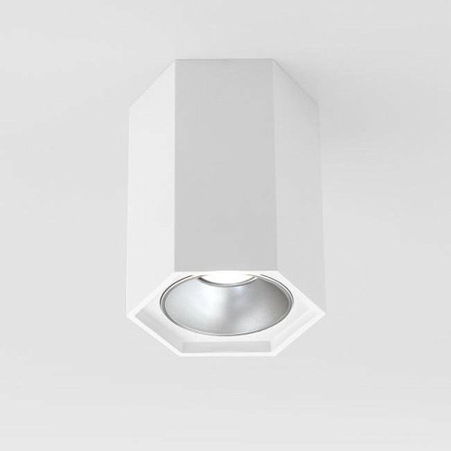Накладной светильник Elektrostandard 25036/LED 25036/LED 7W 4200K белый матовый/серебро