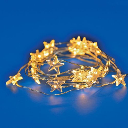 ULD-S1900-020/STB/2AA WARM WHITE IP20 STARS MINI Гирлянда Uniel ULD-S1900-020/STB/2AA WARM WHITE IP20 STARS MINI