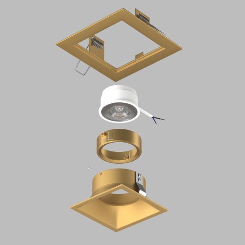 Комплект со светильником Lightstar Domino D51303GMOD