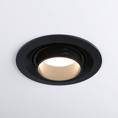 9919 LED 10W 4200K черный Встраиваемый светильник Elektrostandard 9919&9920 Zoom 9919 LED 10W 4200K черный