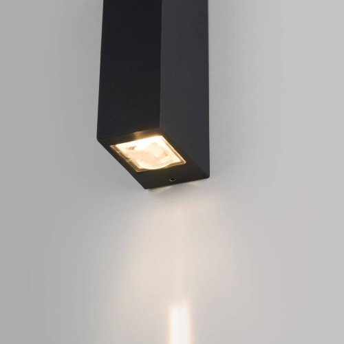 Уличный настенный светильник Elektrostandard Blaze Blaze LED 3000K черный (35136/W)