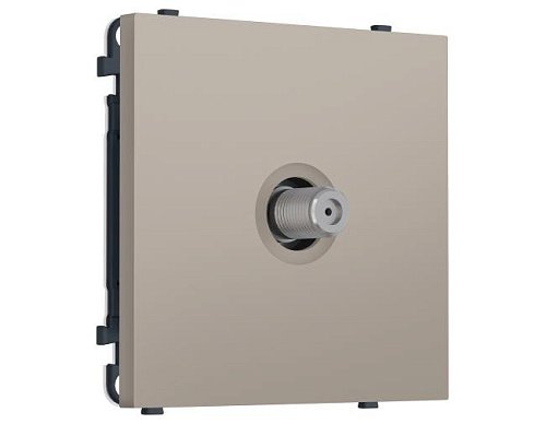 MS373050 MS373050 Комплект механизма TV розетки SAT SIGMA Серо-бежевый матовый 5-2400MHz 3.5dB QUANT PRO (SP3730, PR215)