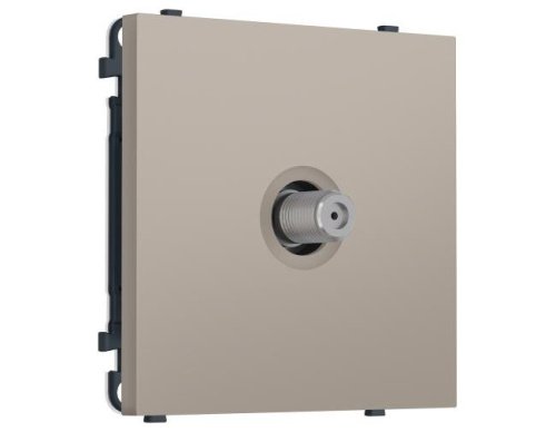 MS373050 Комплект механизма TV розетки SAT SIGMA Серо-бежевый матовый 5-2400MHz 3.5dB QUANT PRO (SP3730, PR215)