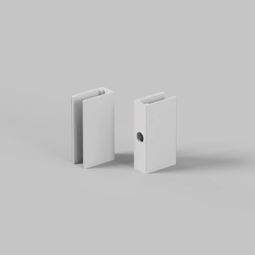 Клипсы для гибкого неона 10x4 мм 2 шт. Maytoni Изгиб поперек оптической оси 432044