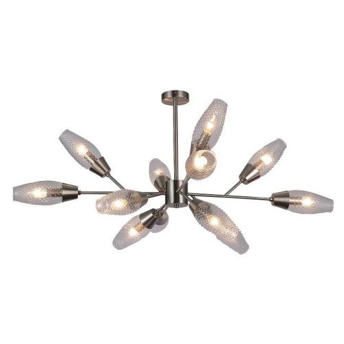 10165/12PL Nickel Потолочная люстра Escada Desire 10165/12PL Nickel