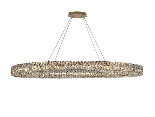 8550/160 C oval gold polished Подвесная люстра Newport Elizabeth 2 8550/160 C oval gold polished