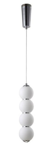 DESI SP4 CHROME/WHITE Светильник подвесной Crystal Lux Desi DESI SP4 CHROME/WHITE