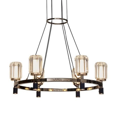 P0738-6A gold/pearl black Подвесная люстра Delight Collection P0738 P0738-6A gold/pearl black
