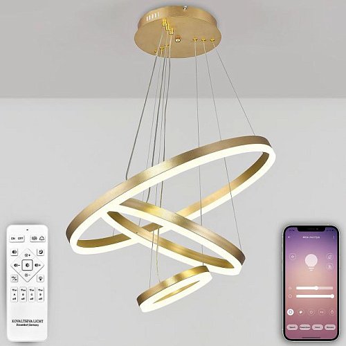 LED LAMPS 81279 Подвесная люстра Natali Kovaltseva Oreol LED LAMPS 81279
